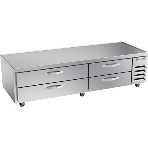 Beverage Air WTFCS84HC 89" Wide Four Drawer Chef Base Freezer