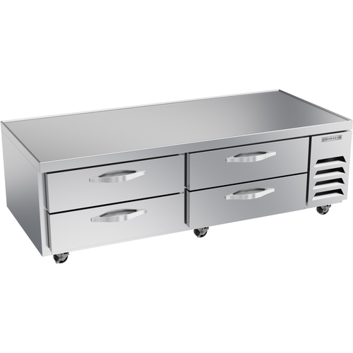 Beverage Air WTFCS72HC 72" Wide Four Drawer Chef Base Freezer