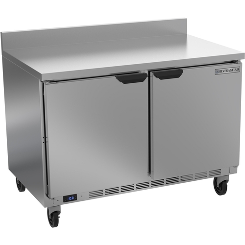 Beverage Air WTF48AHC-FIP 48" Wide 11.04 Cubic Foot Two Door Worktop Freezer