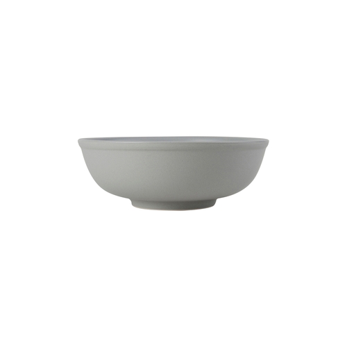 Tuxton China Inc VGB-3503 Zion 35 oz. Matte Gray Porcelain Menudo Bowl - 1 Doz