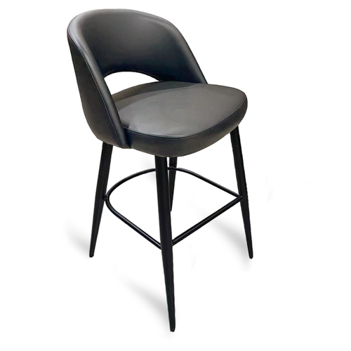 Just Chair Manufaturing U12830 Hospitality Steel Frame Side Chair w/ Upholstered Back/Seat