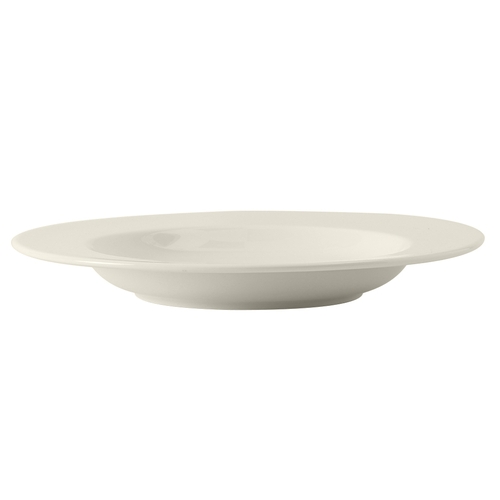 Tuxton China Inc AMU-069 AlumaTux 18-1/2 oz. Pearl White Ceramic Pasta Bowl - 1 Doz