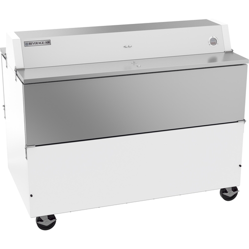 Beverage Air STF58HC-1-W 58" 24.3 Cubic Foot Dual Access Forced Air Milk Cooler