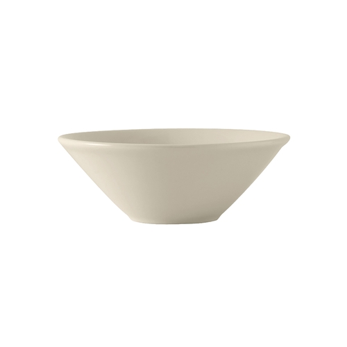 Tuxton China Inc BEB-180K DuraTux 18 oz. Amr White/Eggshell Ceramic Bowl - 1 Doz
