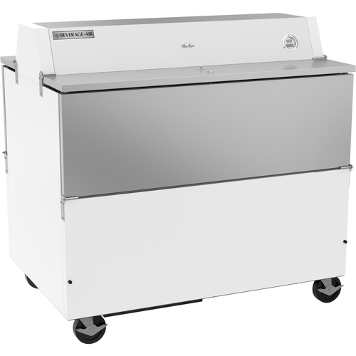 Beverage Air STF49HC-1-W-02 49" 20.55 Cubic Foot Dual Access Forced Air Milk Cooler