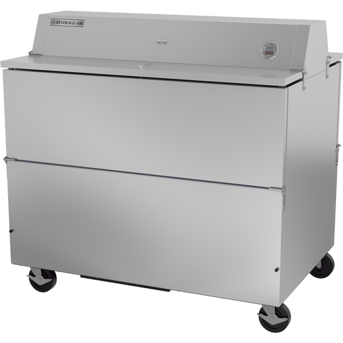 Beverage Air STF49HC-1-S 49" 20.55 Cubic Foot Dual Access Forced Air Milk Cooler