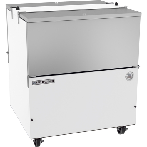 Beverage Air ST34HC-W-02 34" 12.37 Cubic Foot Dual Access Cold Wall Milk Cooler