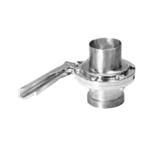 Cleveland Range BV3AC 3" Butterfly Draw-Off Valve w/ Acme Thread