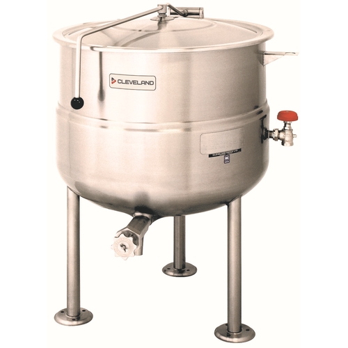 Cleveland Range KDL125 Direct Steam 125 Gallon Kettle w/ Steam Control Valve
