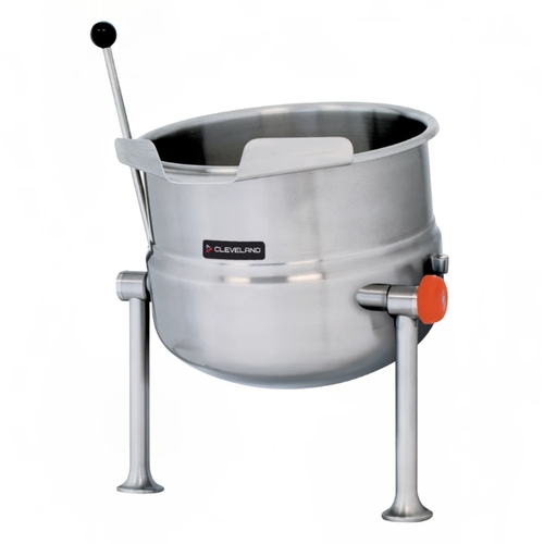 Cleveland Range KDT3T Direct Steam 3 Gallon Countertop Tilting Kettle w/ Handle