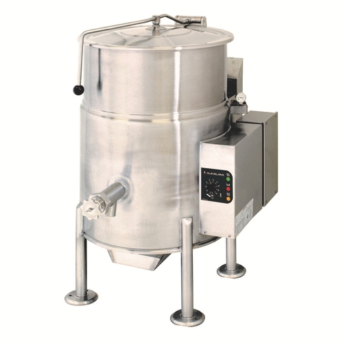 Cleveland Range KGL25 25 Gallon Gas Kettle w/ Steam Control Valve - 190K BTU