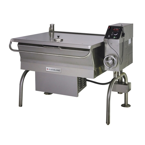 Cleveland Range SGL40T1 PowerPan Gas 40-Gallon Manual Tilting Skillet - 200K BTU