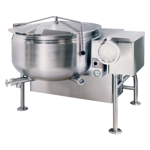 Cleveland Range KGL40TSH Short Series Gas 40 Gallon Tilting Kettle - 140K BTU