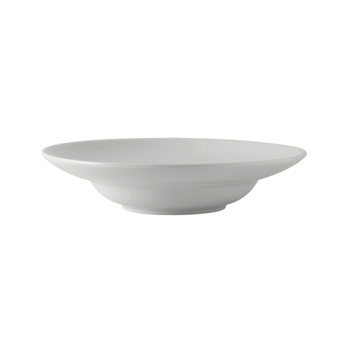 Tuxton China Inc BPD-1204 DuraTux 21 oz. Porcelain White Pasta/Salad Bowl - 1 Doz