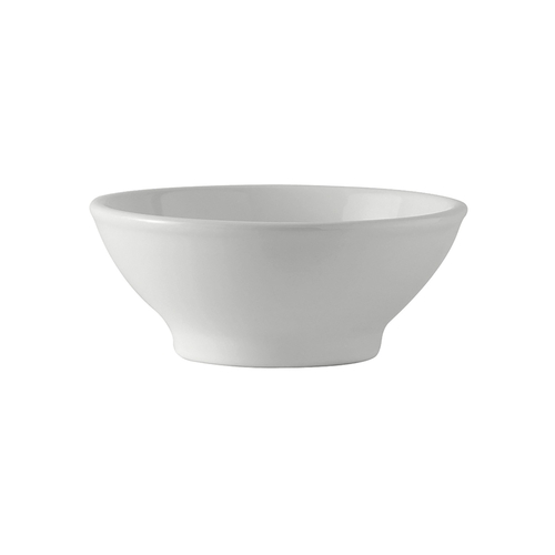 Tuxton China Inc BWB-2508 DuraTux 25 oz. White Ceramic Menudo/Salad Bowl - 1 Doz