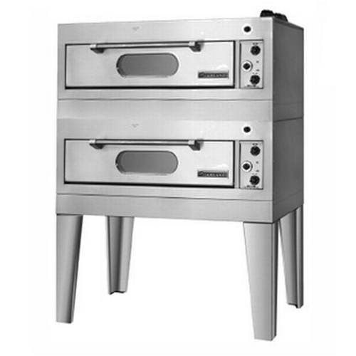 Garland E2055 55" Stainless Steel Electric Double-Deck Roast Oven - 208/24