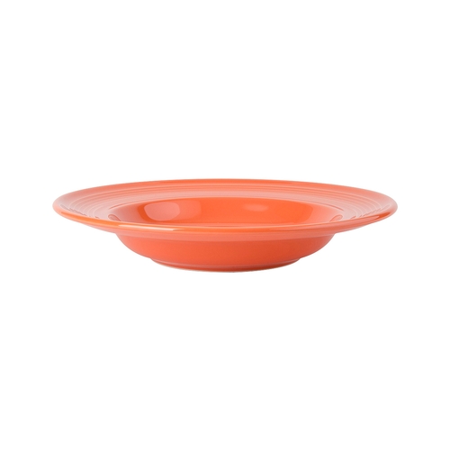 Tuxton China Inc CPD-120 Concentrix 24-1/2 oz. Papaya Ceramic Pasta Bowl - 6 per Case