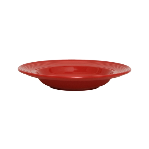 Tuxton China Inc CQD-120 Concentrix 24-1/2 oz Cayenne Ceramic Pasta Bowl - 6 per Case