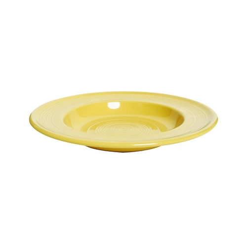 Tuxton China Inc CSD-120 Concentrix 24-1/2 oz Saffron Ceramic Pasta Bowl - 6 per Case