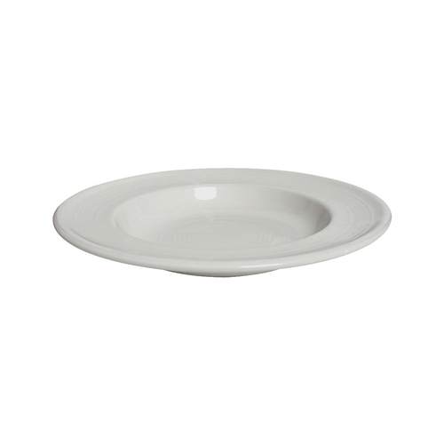 Tuxton China Inc CWD-120 Concentrix 24-1/2 oz. White Ceramic Pasta Bowl - 6 per Case