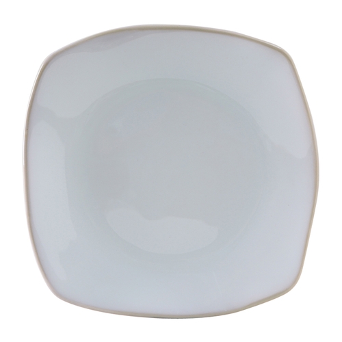 Tuxton China Inc GAA-503 Artisan 21 oz. Agave Ceramic Square Pasta Plate - 1 Doz