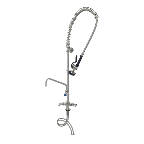 T&S Brass S-0113-A12-B Eversteel Single Hole Deck Mount Pre-Rinse Faucet