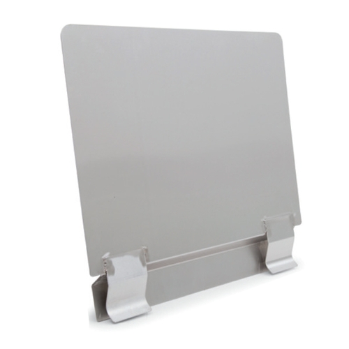 John Boos FSG-2018-X 20-1/2" W x 17-3/4" H Stainless Steel Fryer Splash Guard