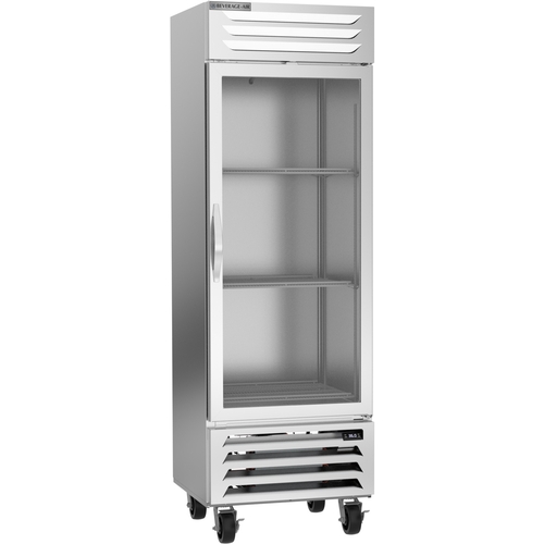 Beverage Air RB19HC-1G 19 Cubic Foot Glass Door Reach In Refrigerator