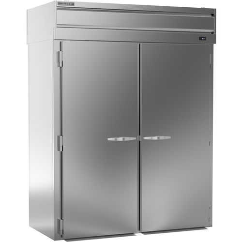 Beverage Air PRT2XTHC-1AS 85.76 Cubic Foot Two Section Roll-Through Refrigerator