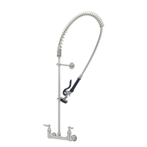 T&S Brass S-0133-B Eversteel Wall Mount Pre-Rinse Unit w/ 18" Riser