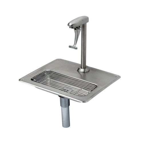 T&S Brass S-1230 Eversteel Deck Mount Stainless Steel Water Station