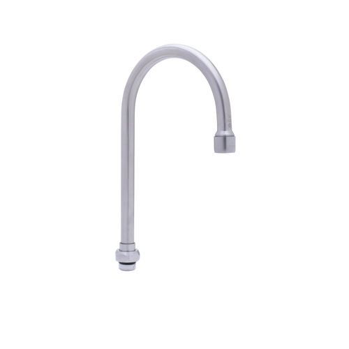 T&S Brass S133X-A22 Eversteel Stainless Steel 5-3/4" Swivel Gooseneck Spout