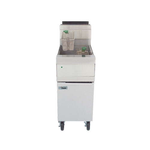 Frymaster D160G Decathalon Performance 75 lb Gas Thermo Tube Fryer