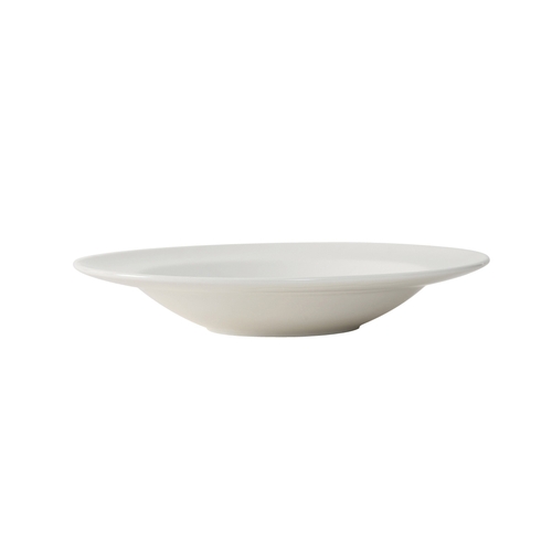 Tuxton China Inc TRE-9109 Reno/Nevada 18-1/2 oz. Amr White/ Eggshell Pasta Bowl - 1 Dz