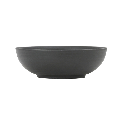 Tuxton China Inc VBB-260Y Zion 26 oz. Matte Black Porcelain Bowl - 1 Doz
