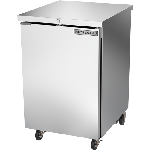 Beverage Air BB24HC-F-S 24"One-Section Stainless Steel Back Bar Cooler w/ Solid Door