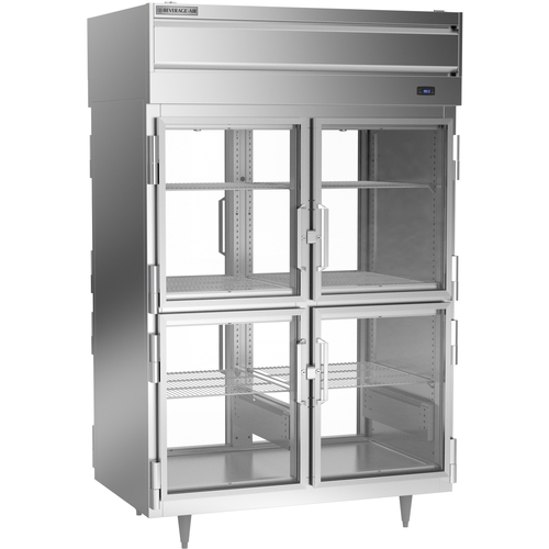 Beverage Air PH2-1BHG-PT 46.5 Cubic Foot Eight Door Pass-Thru Warming Cabinet