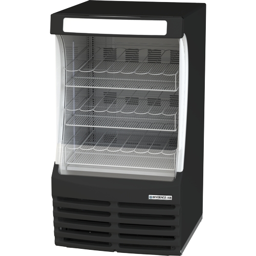 Beverage Air BZ13HC-* Breeze 30" Open Air Self Contained Refrigerated Display Case