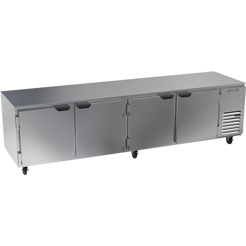Beverage Air UCR119AHC 119" Four-Section 52.5 cu. ft. Undercounter Refrigerator
