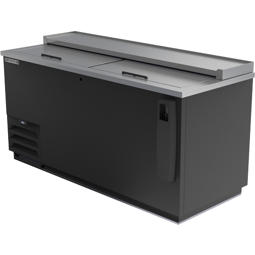 Beverage Air DW64HC-B-29 Frosty Brew™ 65" Flat Top Bottle Cooler w/ Black Exterior
