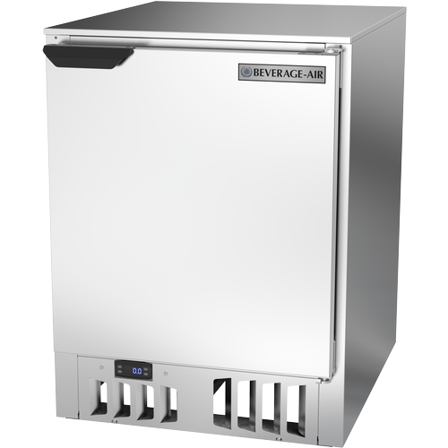 Beverage Air FLG24HC-1-S 24" Underbar Solid Door Glass Froster & Plater Chiller