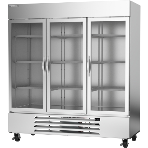 Beverage Air HBF72HC-1-G Horizon Series 68.43 cu. ft Glass Door Reach-in Freezer