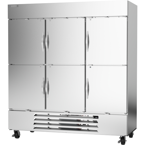 Beverage Air HBF72HC-1-HS Horizon Series 68.43 cu. ft. Three-Section Freezer