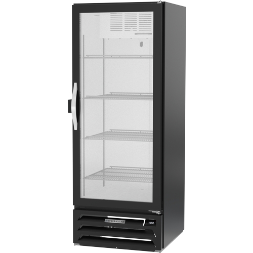 Beverage Air MMF12HC-1-B-IQ MarketMax™ 11.9 Cu Ft Black Glass Door Freezer Merchandiser