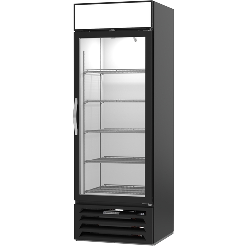 Beverage Air MMF19HC-1-B MarketMax™ 19.08 cuft Black Glass Door Freezer Merchandiser