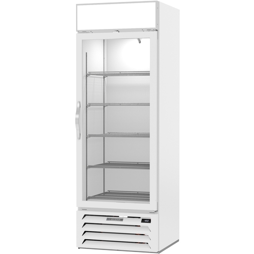 Beverage Air MMF19HC-1-W MarketMax™ 19.08 cuft White Glass Door Freezer Merchandiser