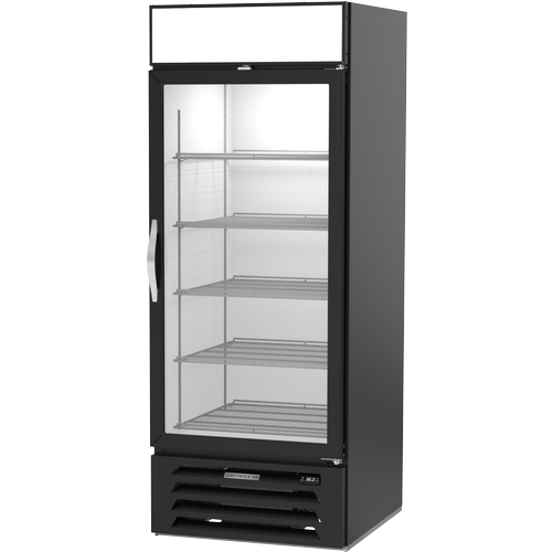 Beverage Air MMR27HC-1-B-WINE MarketMax 26 cuft Black Glass Door Wine Cooler Merchandiser