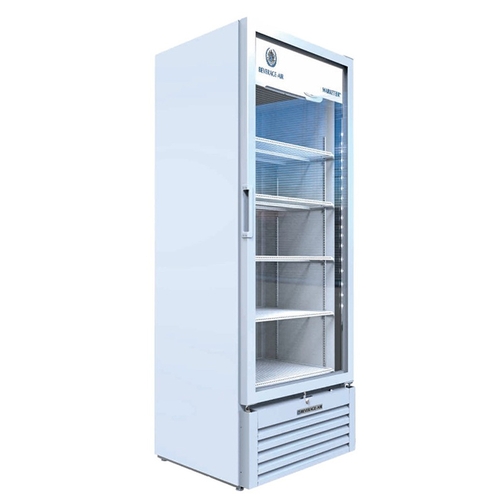 Beverage Air MT23-1W Marketeer™ 29.5" White Reach-In Refrigerated Merchandiser