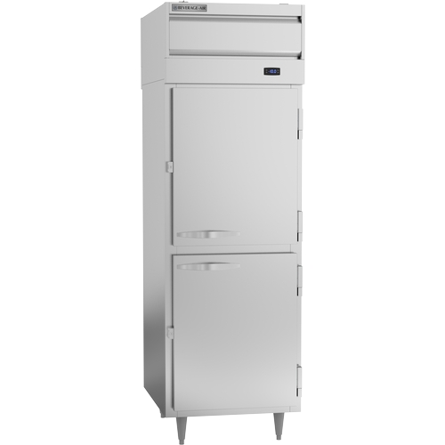 Beverage Air PFD1HC-1AHS 22.9 cu.ft. One-Section Pass-Thru Freezer w/ 4 Half Doors