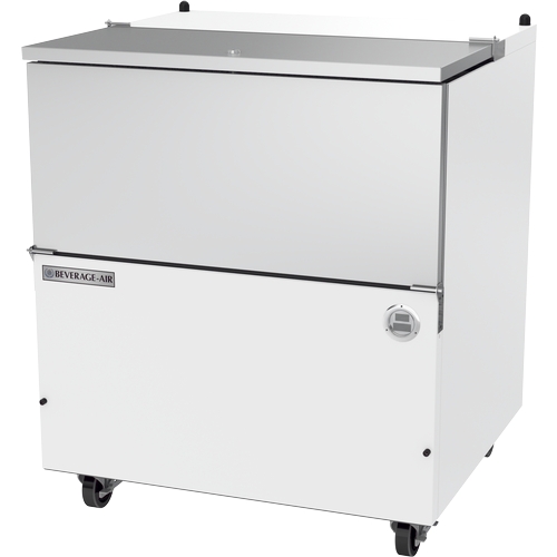 Beverage Air SM34HC-W 34" 12.73 cu. ft. Cold Wall Single Access School Milk Cooler